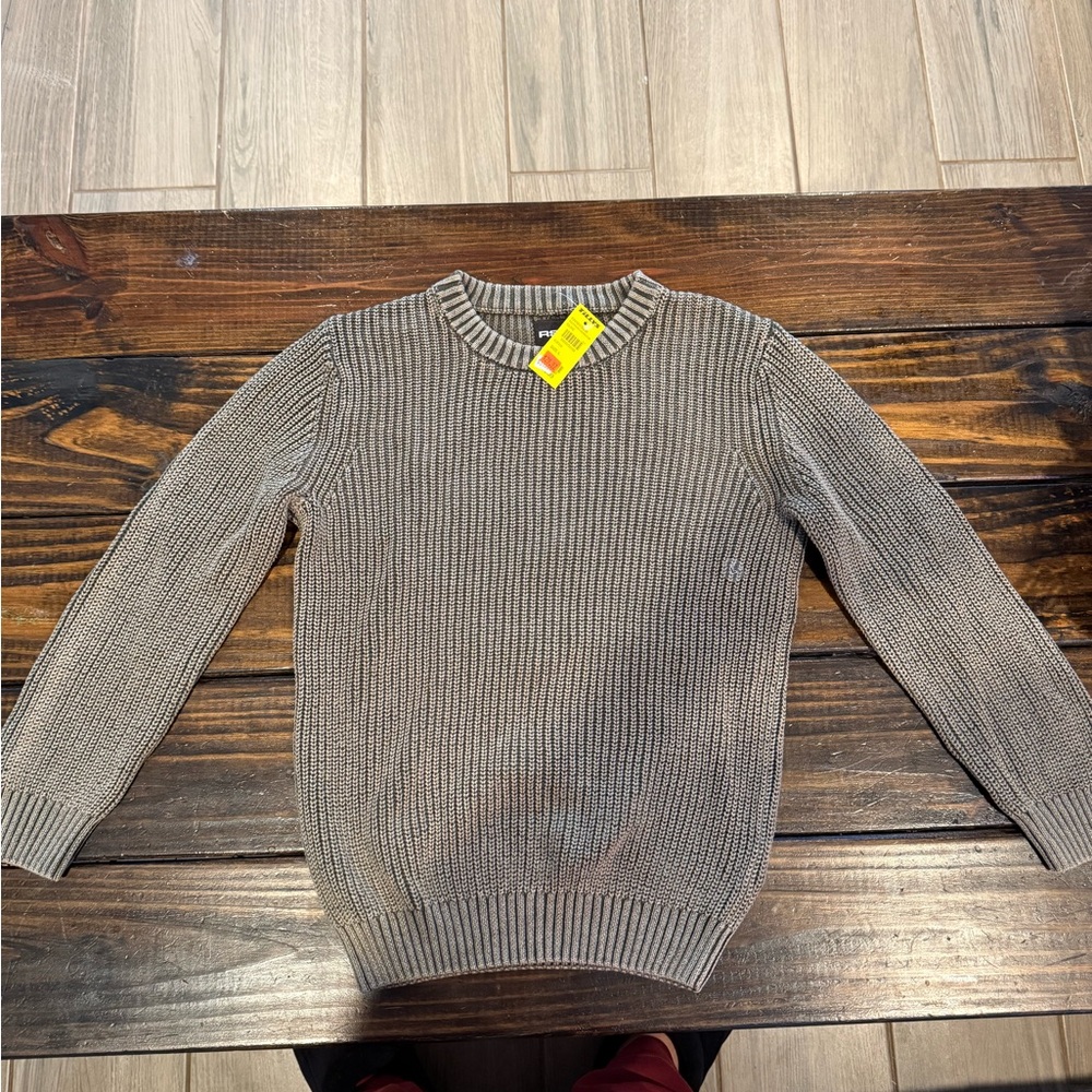 Tillys RSQ Boys Olive Crewneck Sweater